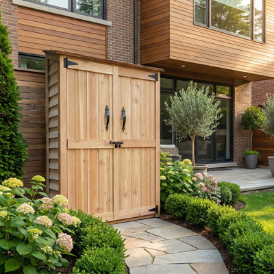 Outdoor Living Today 4 ft. W x 2 ft. D Garden Chalet Cedar Wood